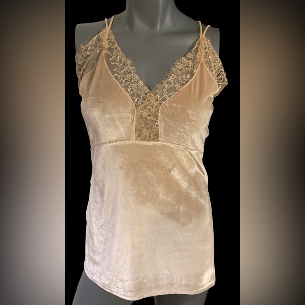 DAVI & DANI Velvet Camisole